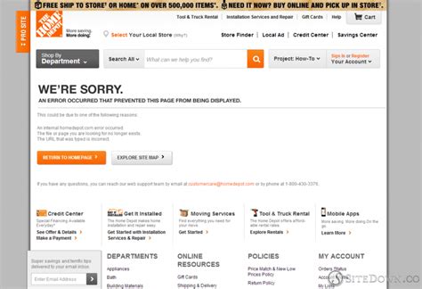 Is Home Depot Website Down: A Digital Dilemma or Just a Glitch in the Matrix?